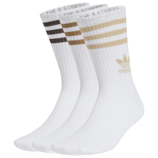 Adidas Κάλτσες Mid-Cut Crew Socks 3 pairs